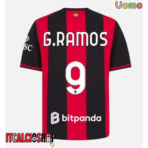 AC Milan Goncalo Ramos #9 Prima Maglia 2026-27 Manica Corta